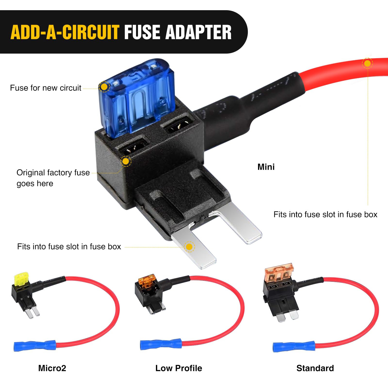 Foto 2 | Portafusibles Nilight, 12 V, Circuito Adicional Para Coche, 24 Unidades Con 24 Fusibles - Venta Internacional.
