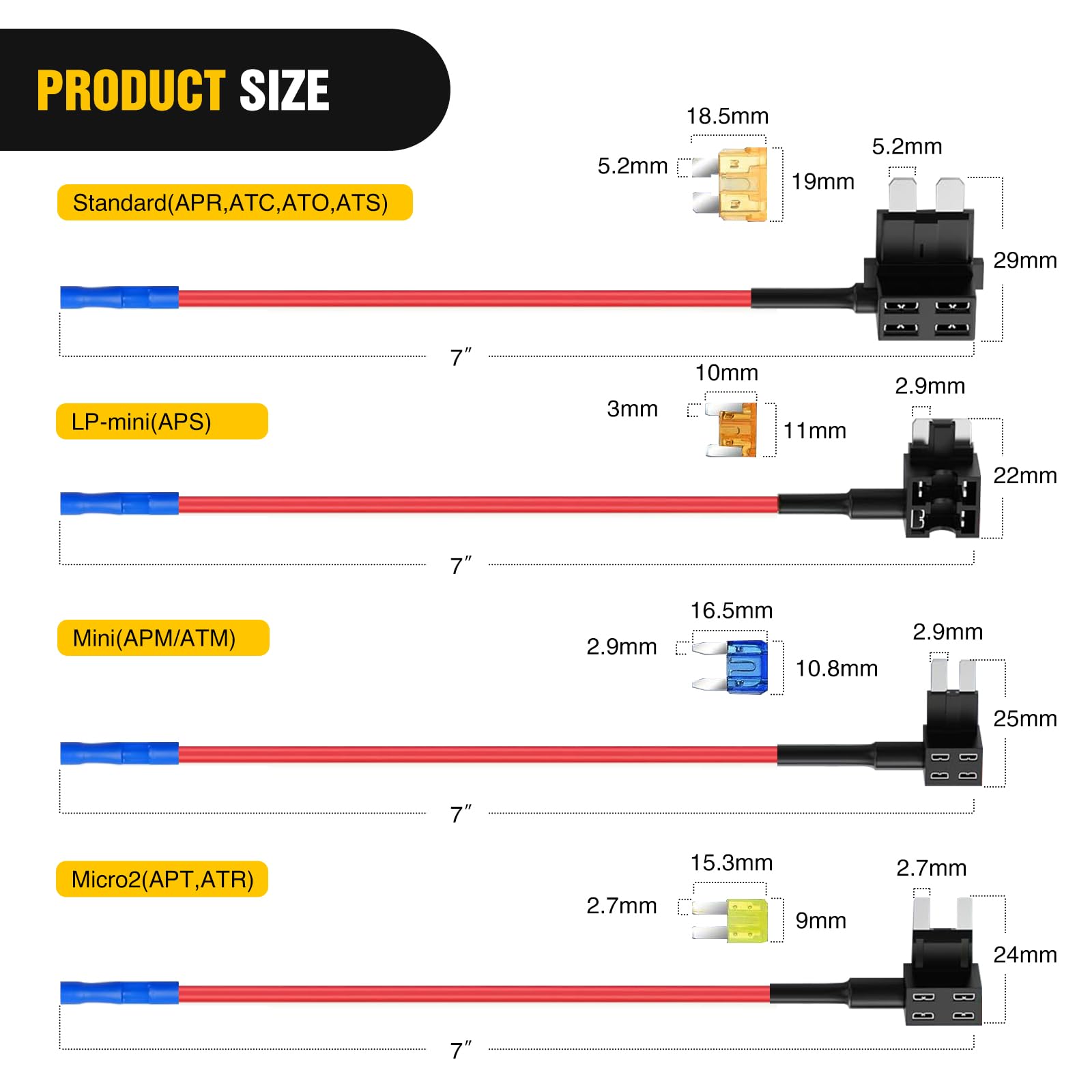 Foto 4 | Portafusibles Nilight, 12 V, Circuito Adicional Para Coche, 24 Unidades Con 24 Fusibles - Venta Internacional.