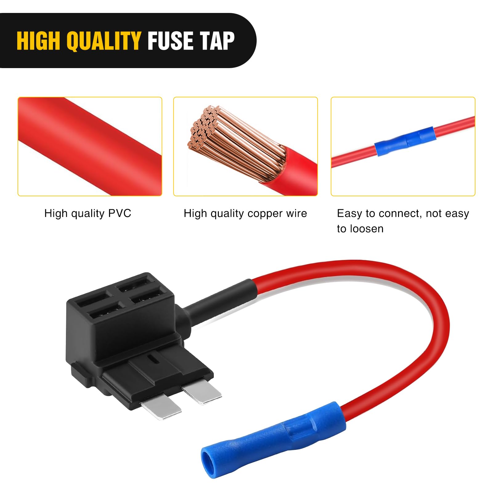 Foto 6 | Portafusibles Nilight, 12 V, Circuito Adicional Para Coche, 24 Unidades Con 24 Fusibles - Venta Internacional.