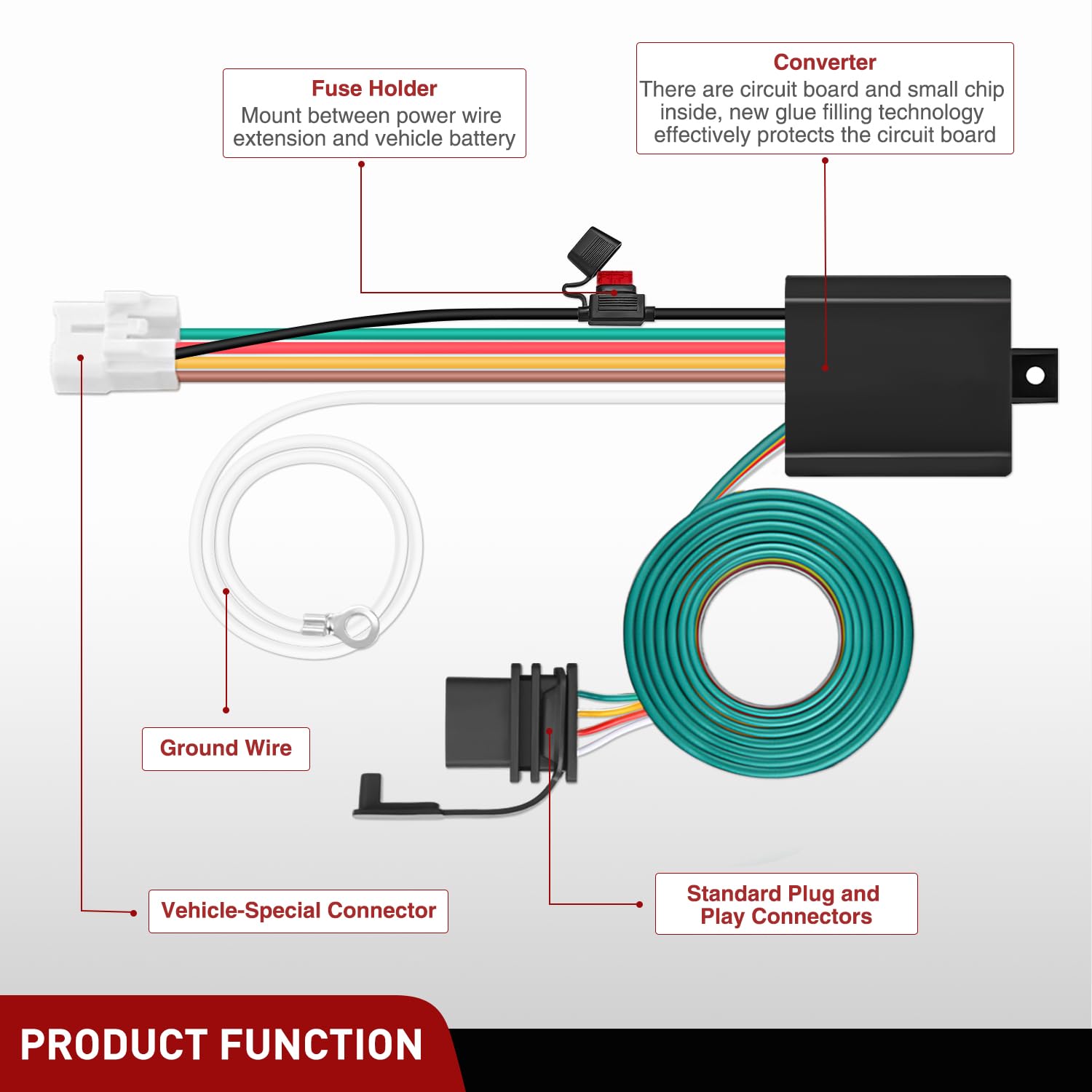 Foto 8 pulgar | Kit De Arnés De Cableado Para Remolque Nilight 56040 Para Subaru - Venta Internacional.