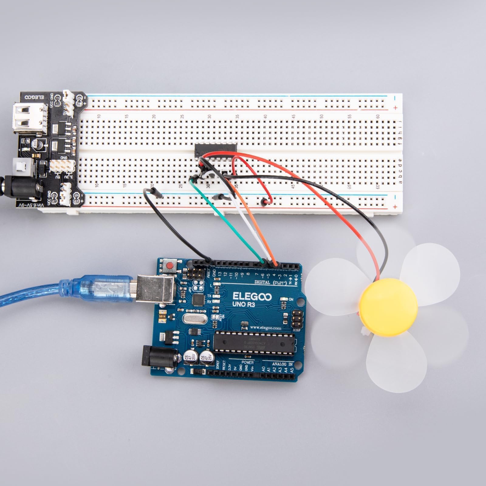 Foto 7 pulgar | Kit De Placa De Pruebas Elegoo 830 Puntos X2 Y 400 Puntos X2 Para Arduino - Venta Internacional.