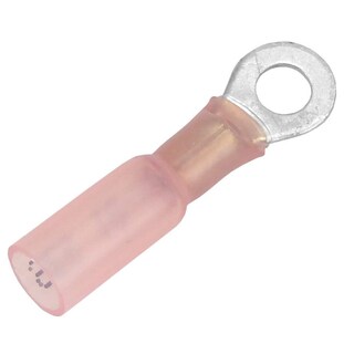 Foto 1 | Anillo Termorretráctil Terminal Pacer 22-18 Awg #8 Tamaño 100 Unidades - Venta Internacional.