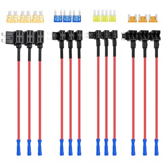 Foto 1 | Soporte Para Fusibles Nilight 12 V Circuito Adicional Para Coche Paquete De 12 - Venta Internacional.
