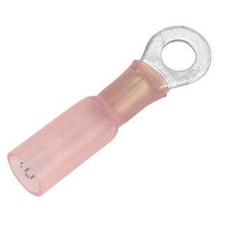 Foto 1 | Anillo Termorretráctil Terminal Pacer 22-18 Awg #10 Tamaño 25 Unidades - Venta Internacional.