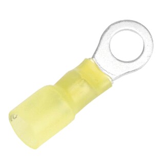 Foto 1 | Terminal Con Anillo Termorretráctil Pacer 12-10 Awg 1/4 Tamaño 25 Unidades - Venta Internacional.