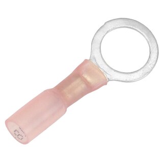Foto 1 | Anillo Termorretráctil Terminal Pacer 22-18 Awg 3/8 Tamaño 25 Unidades - Venta Internacional.