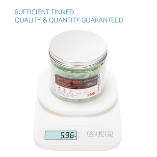 Foto 2 | Conectores De Alambre De Sellado De Soldadura Hks 300pcs 18-16 Awg Verde - Venta Internacional.