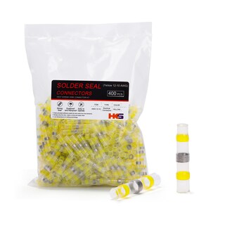 Foto 1 | Conectores De Alambre Para Sellado De Soldadura Hks 400 Piezas Amarillos 12-10 Awg - Venta Internacional.