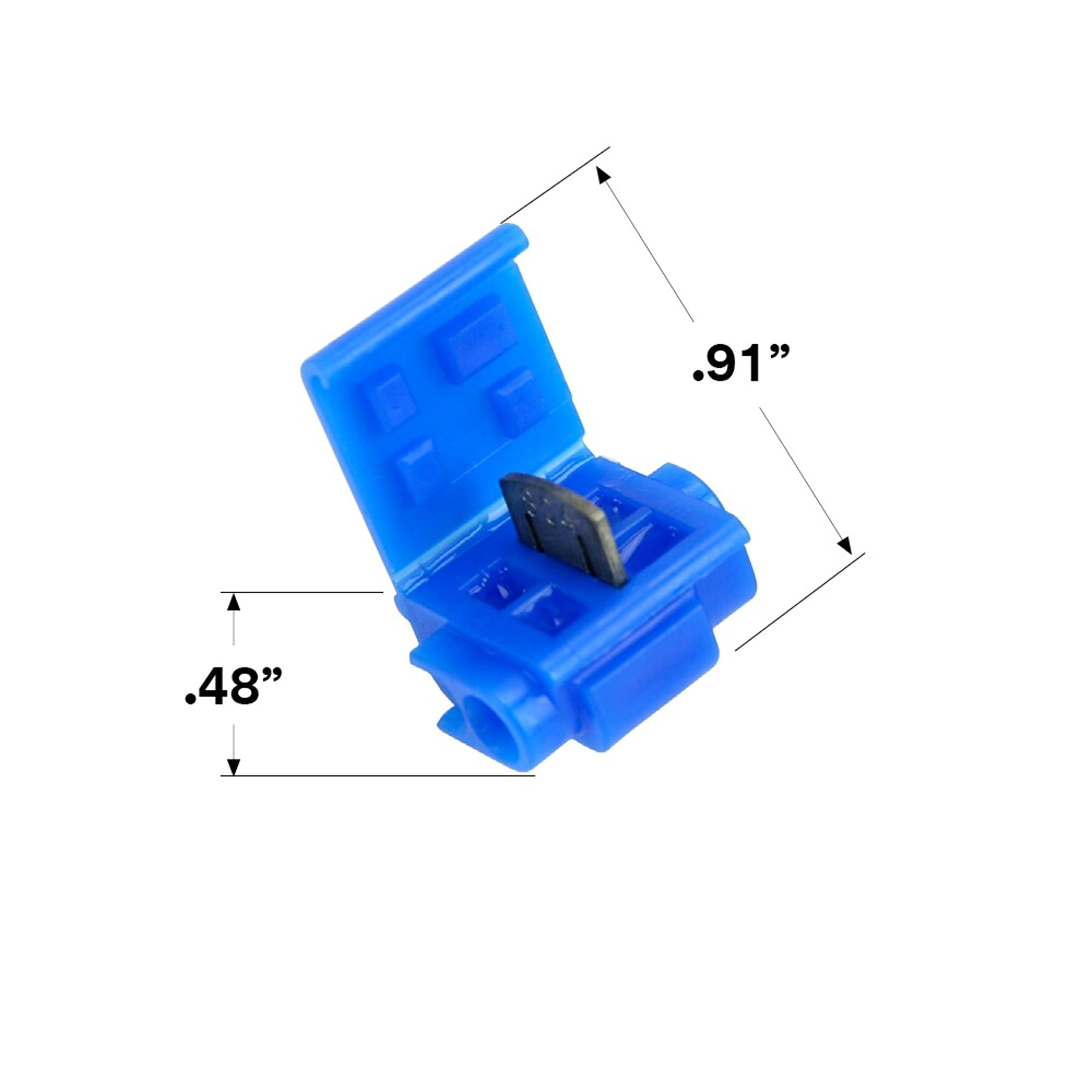 Foto 2 | Conector De Desplazamiento De Aislamiento 804 3m Scotchlok 18-16 Awg - Venta Internacional.