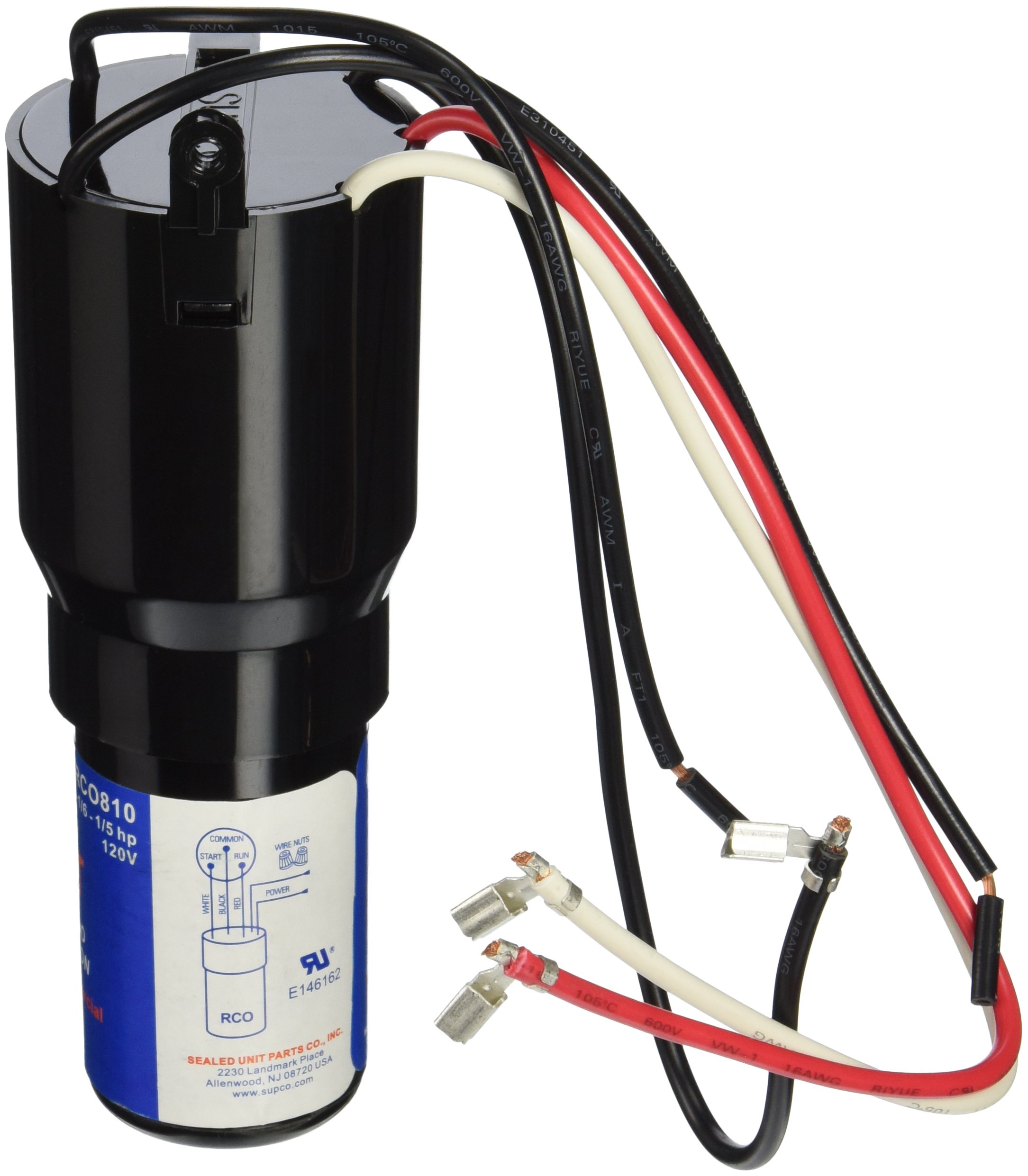 Foto 2 pulgar | Kit De Arranque Duro Supco Rco810 3 En 1 Start 110-125vac Negro - Venta Internacional.