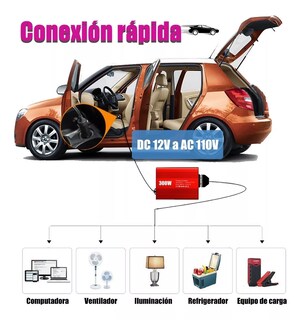 Foto 2 | Inversor de Corriente Belug de 300 W