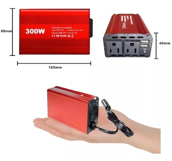 Foto 4 | Inversor de Corriente Belug de 300 W