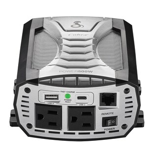 Foto 1 | Inversor De Corriente Cobra Power, Portátil, 500 W, 2 Salidas Ac, 2 Usb - Venta Internacional.