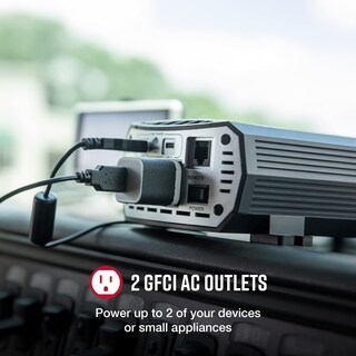 Foto 3 | Inversor De Corriente Cobra Power, Portátil, 500 W, 2 Salidas Ac, 2 Usb - Venta Internacional.