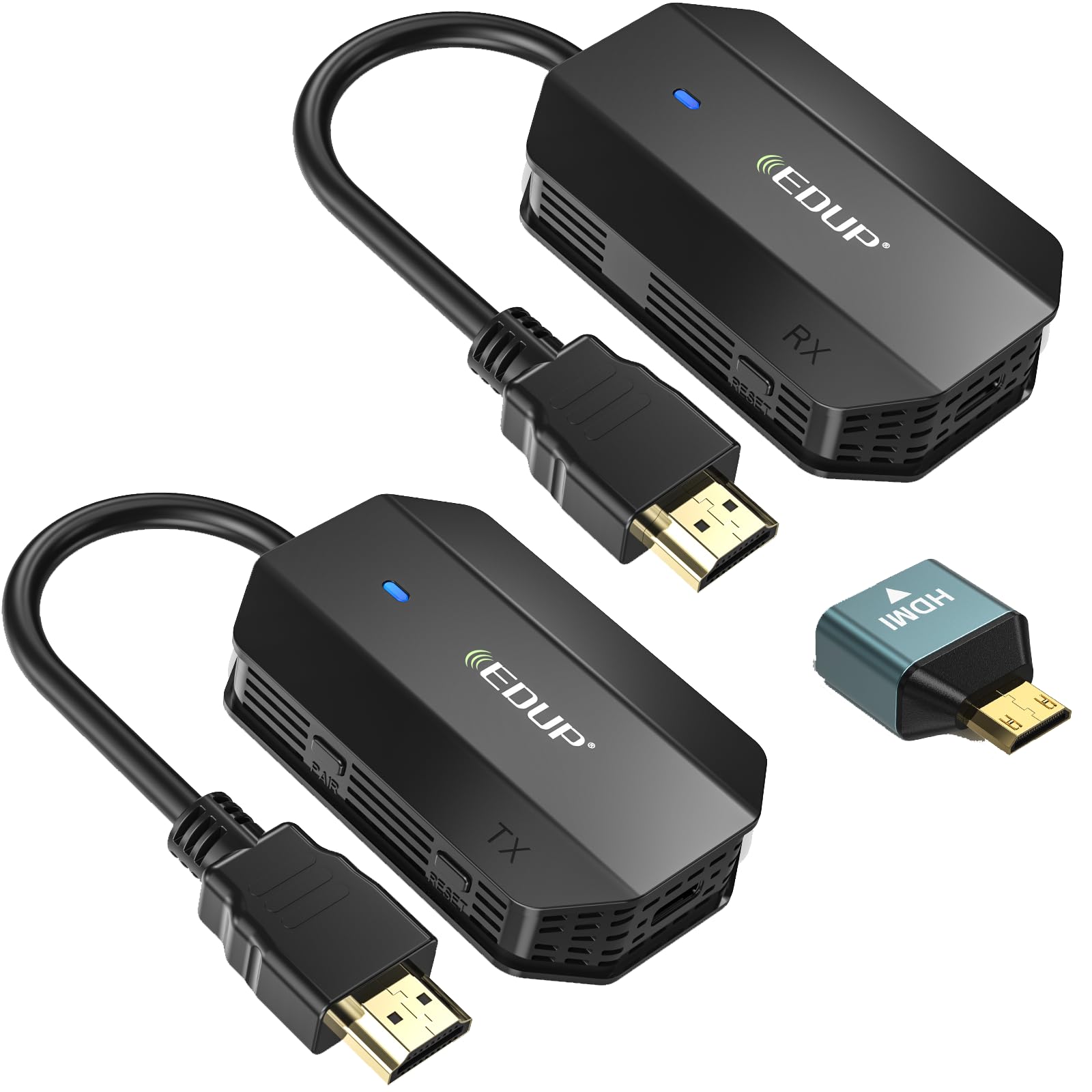 Foto 2 pulgar | Transmisor Y Receptor Hdmi Inalámbrico Edup 1080p 50m - Venta Internacional.
