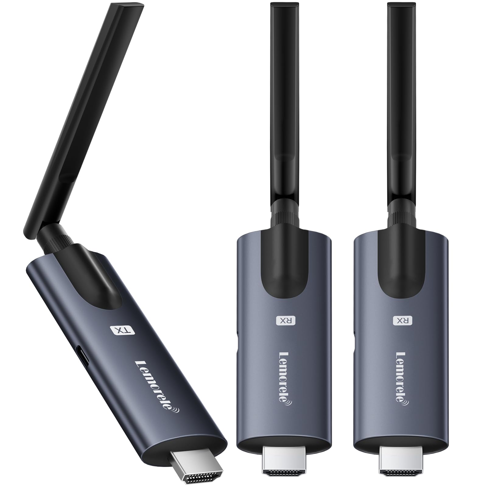 Foto 2 pulgar | Transmisor Hdmi Inalámbrico Y 2 Receptores Lemorele 1080p - Venta Internacional.