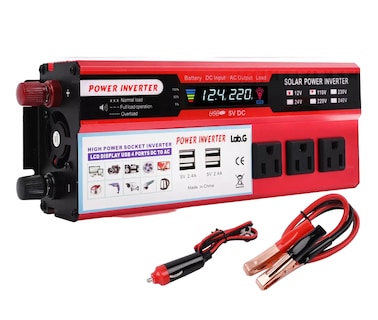 Foto 1 | Convertidor de Potencia Inversor para Auto 2000w Dc12v-a110v