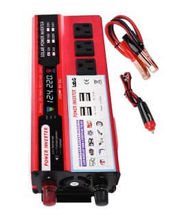 Foto 3 | Convertidor de Potencia Inversor para Auto 2000w Dc12v-a110v
