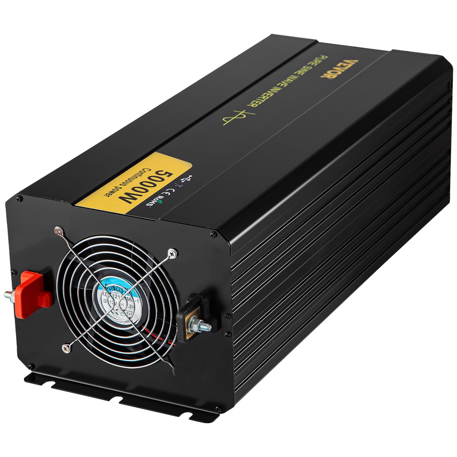 Foto 1 | Inversor De Corriente Vevor Pure Sine Wave 5000 W Dc 12 V A Ac 120 V - Venta Internacional.