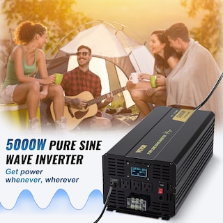 Foto 2 | Inversor De Corriente Vevor Pure Sine Wave 5000 W Dc 12 V A Ac 120 V - Venta Internacional.