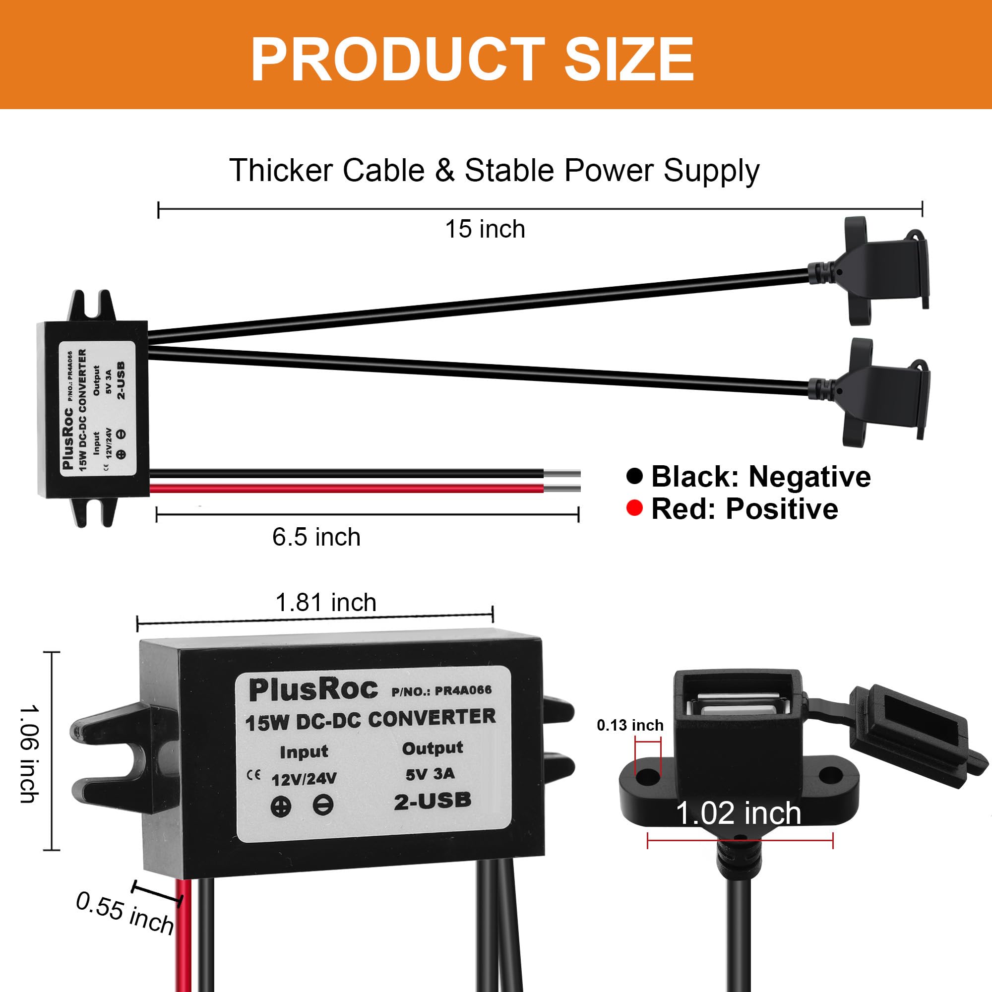 Foto 7 | Módulo Reductor Dc-dc Con Convertidor Impermeable De 12 V/24 V A 5 V - Venta Internacional.