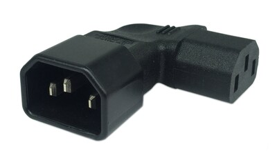 Foto 1 | Adaptador De Extensión De Alimentación Cerrxian Iec 320 C14 De 3 Pines Macho A C13 Hembra - Venta Internacional.