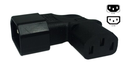 Foto 2 | Adaptador De Extensión De Alimentación Cerrxian Iec 320 C14 De 3 Pines Macho A C13 Hembra - Venta Internacional.