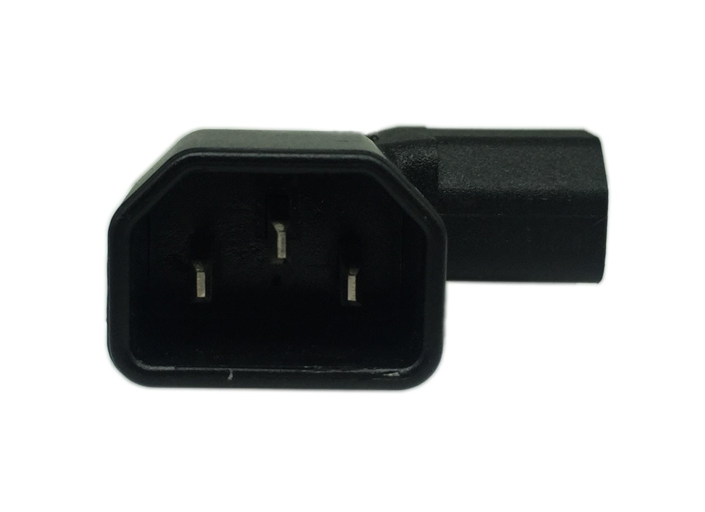 Foto 4 pulgar | Adaptador De Extensión De Alimentación Cerrxian Iec 320 C14 De 3 Pines Macho A C13 Hembra - Venta Internacional.