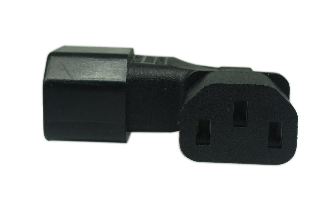 Foto 5 pulgar | Adaptador De Extensión De Alimentación Cerrxian Iec 320 C14 De 3 Pines Macho A C13 Hembra - Venta Internacional.