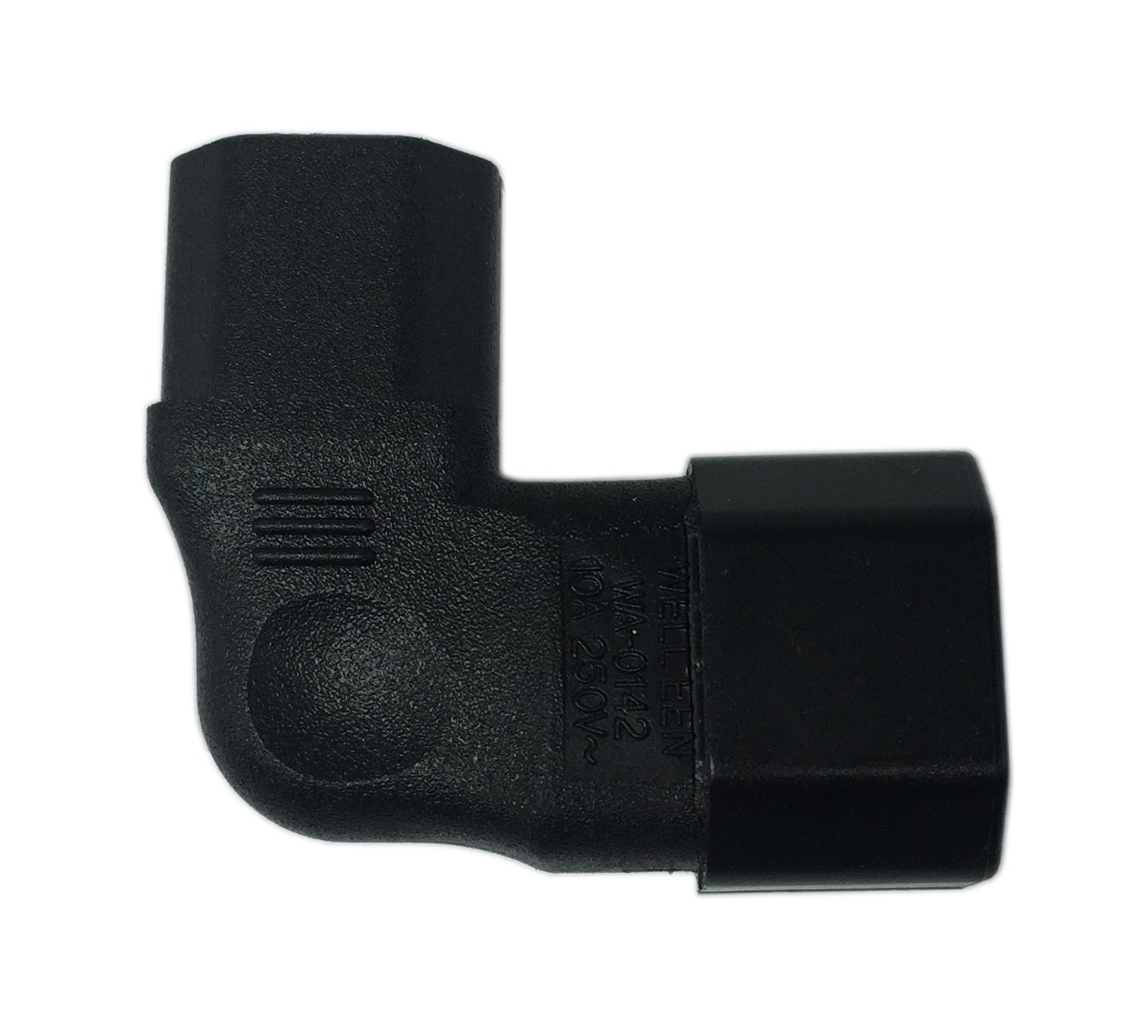 Foto 6 pulgar | Adaptador De Extensión De Alimentación Cerrxian Iec 320 C14 De 3 Pines Macho A C13 Hembra - Venta Internacional.