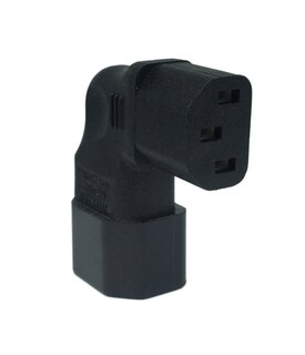 Foto 6 | Adaptador De Extensión De Alimentación Cerrxian Iec 320 C14 De 3 Pines Macho A C13 Hembra - Venta Internacional.