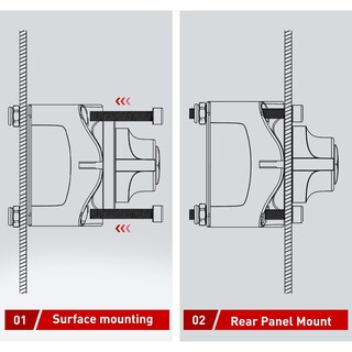 Foto 4 | Interruptor De Batería Nilight 90015a 12-48 V A Prueba De Agua Para Coche Y Autocaravana - Venta Internacional.