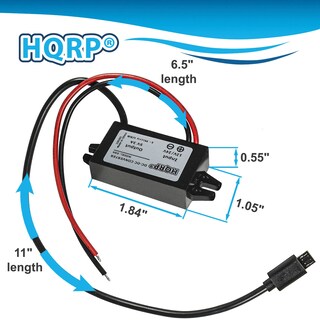 Foto 2 | Convertidor De Potencia Hqrp Dc-dc Step Down 12/24 V A 5 V 3 A 15 W - Venta Internacional.