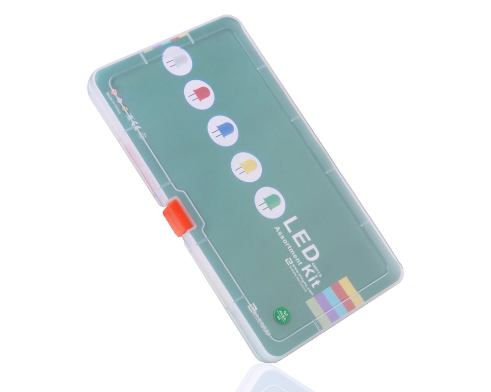 Foto 5 | Kit Led Elegoo De 3 Mm Y 5 Mm, Difusos Y Transparentes, Varios 600 Unidades - Venta Internacional.
