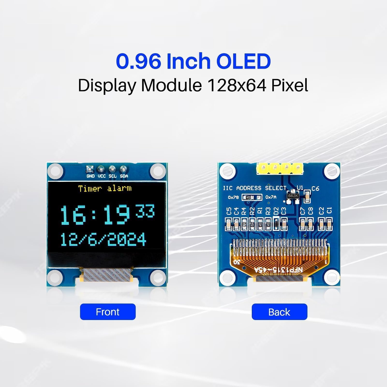 Foto 3 | Módulo De Pantalla Oled Elegoo De 0.96 Pulgadas Para Arduino - Venta Internacional.