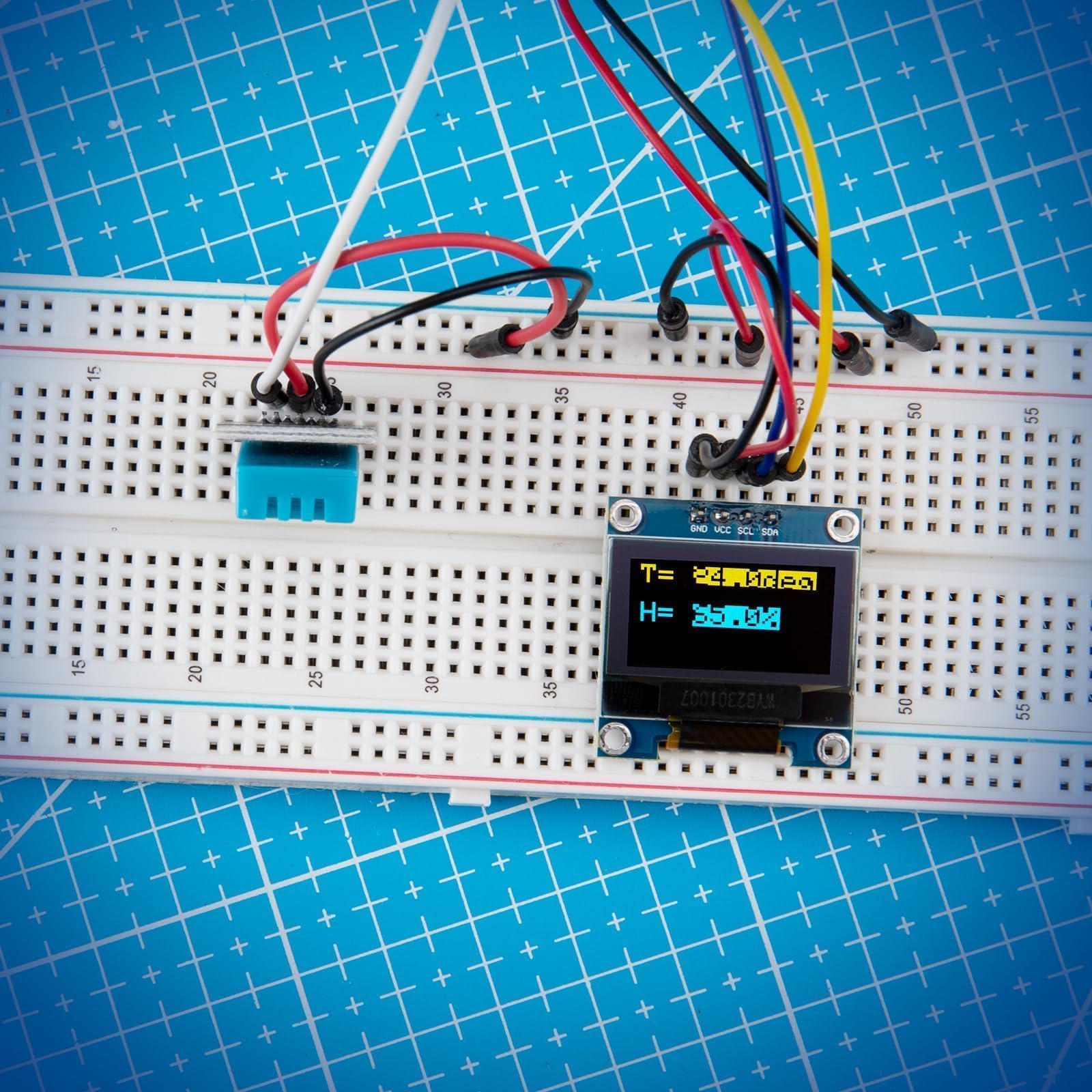 Foto 5 | Módulo De Pantalla Oled Elegoo De 0.96 Pulgadas Para Arduino - Venta Internacional.