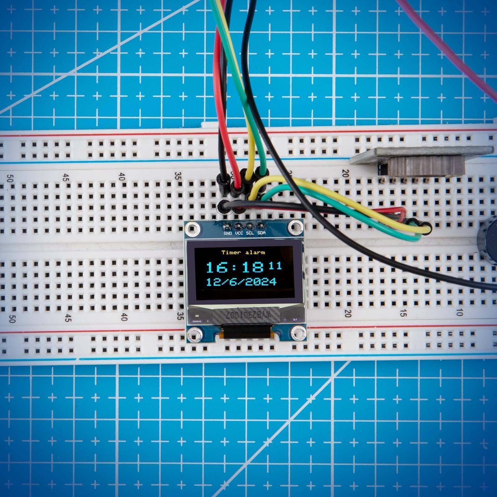 Foto 7 | Módulo De Pantalla Oled Elegoo De 0.96 Pulgadas Para Arduino - Venta Internacional.