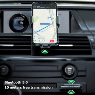 Foto 2 | Receptor de Coche Bluetooth Malubero color Negro