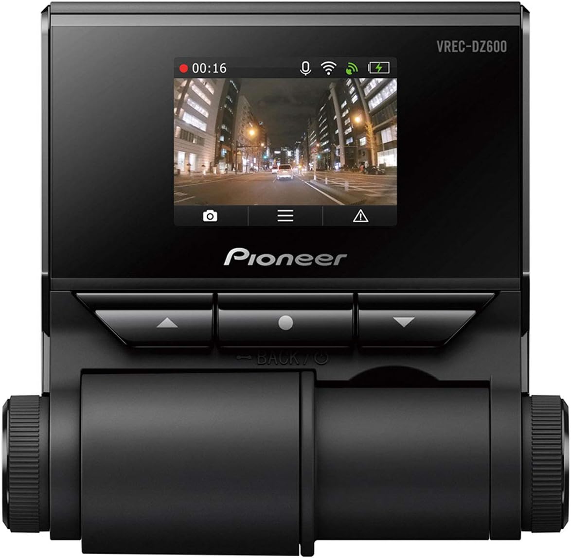 Cámara Frontal Pioneer VREC-DZ600 Full HD 160° wi-fi modo Nocturno