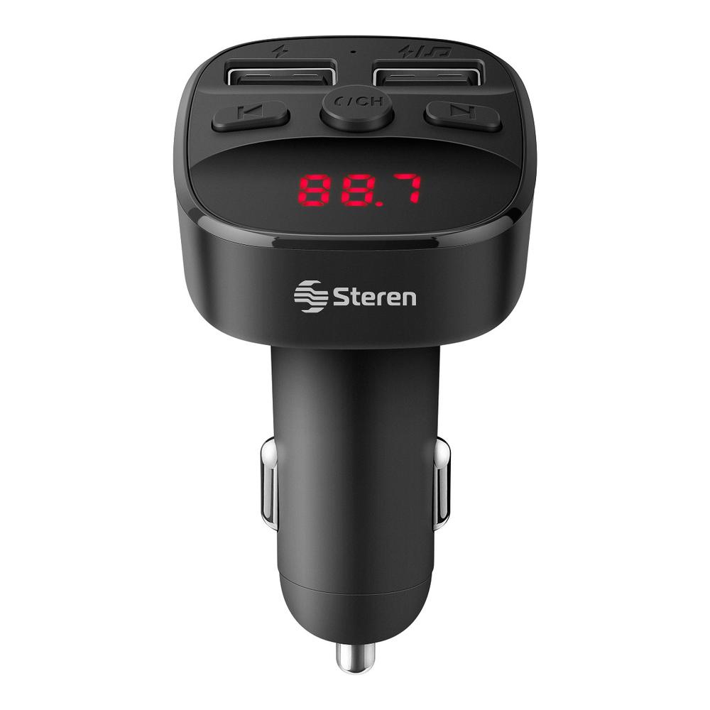 Transmisor FM Steren FMT-846 color Negro