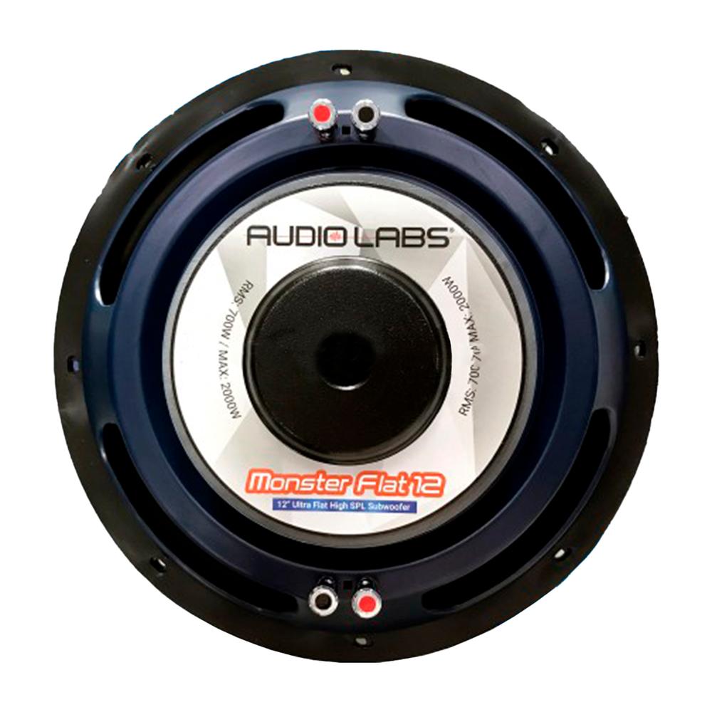 Foto 4 pulgar | Subwoofer Plano Audio Labs Monsterflat color Negro 12'' 2000 W 2 OHMS DVC