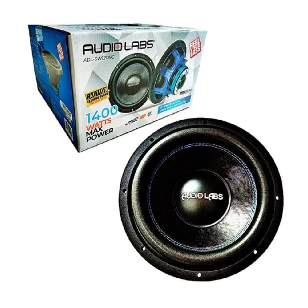 Foto 3 pulgar | Subwoofer Open Show Audio Labs ADLSW12DVC Negro 12 " 1400 W 4 OHMS 700 Watts RMS Doble Bobina