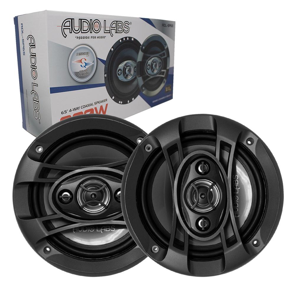 Foto 2 pulgar | Bocinas Audio Labs ADL-SP65 color Negro 6.5 " 4 OHMS600 W