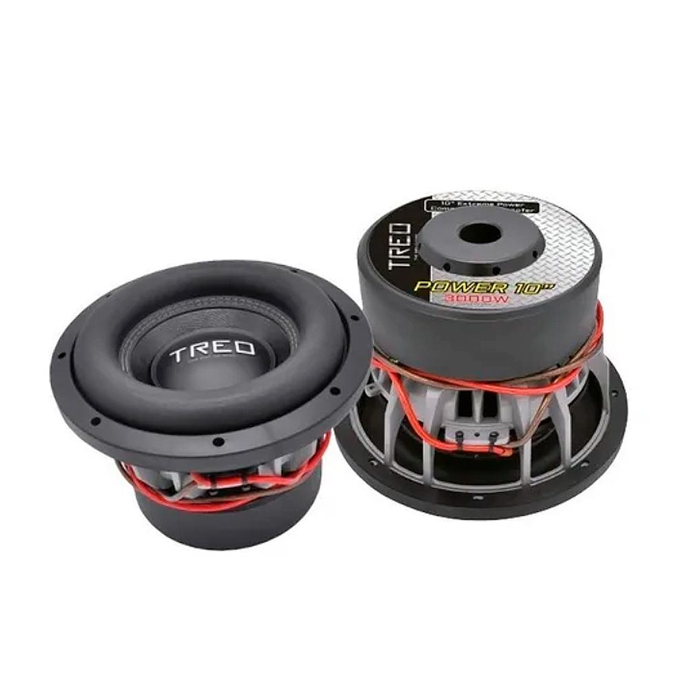 Foto 2 pulgar | Subwoofer Treo Power10 color Negro 10 " 3000 W Doble Bobina