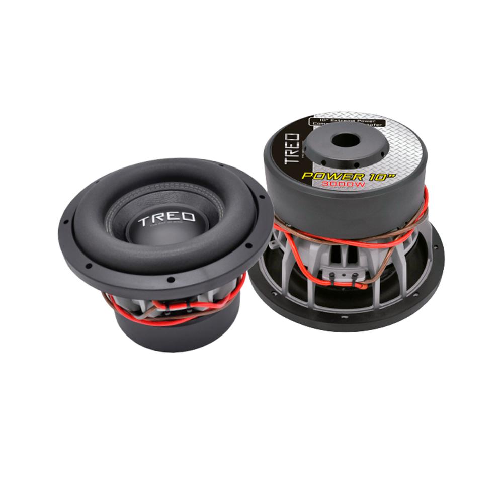 Foto 5 pulgar | Subwoofer Treo Power10 color Negro 10 " 3000 W Doble Bobina