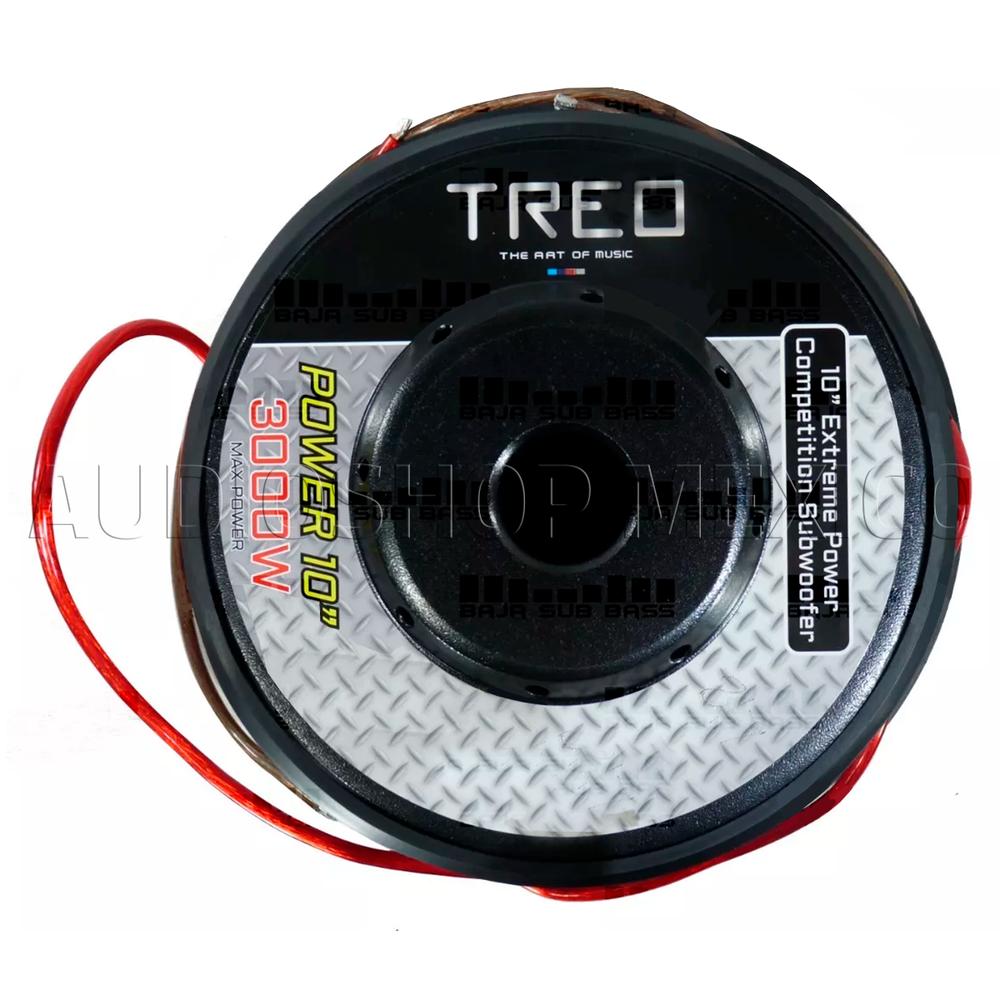 Foto 6 | Subwoofer Treo Power10 color Negro 10 " 3000 W Doble Bobina