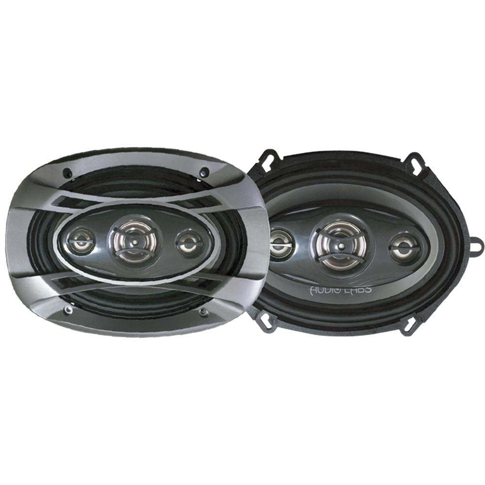 Foto 2 pulgar | Bocinas Audio Labs ADLSP57 color Negro  5 X 7 " 4 OHMS 600 W 4 Vías