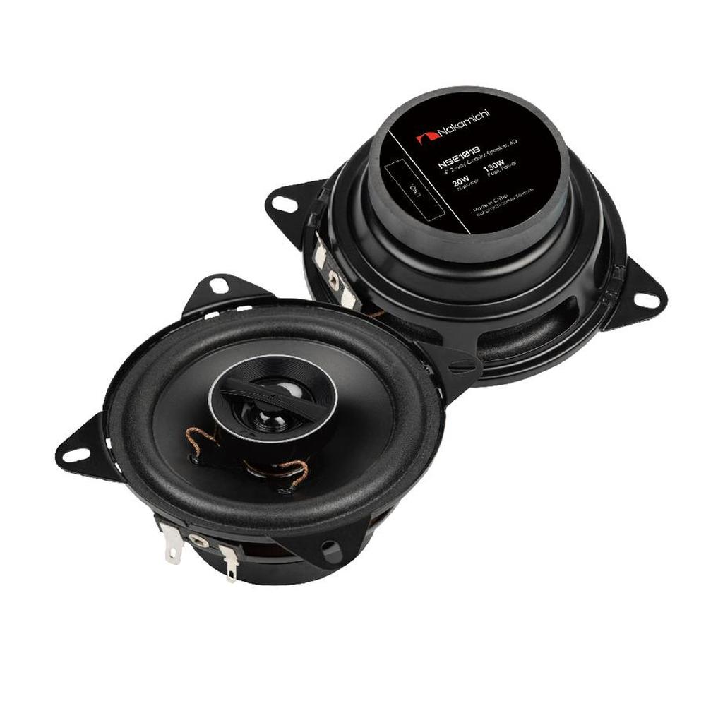 Foto 2 pulgar | Bocinas Coaxiales Nakamichi NSE1018 color Negro 4 " 130 W 4 OHMS