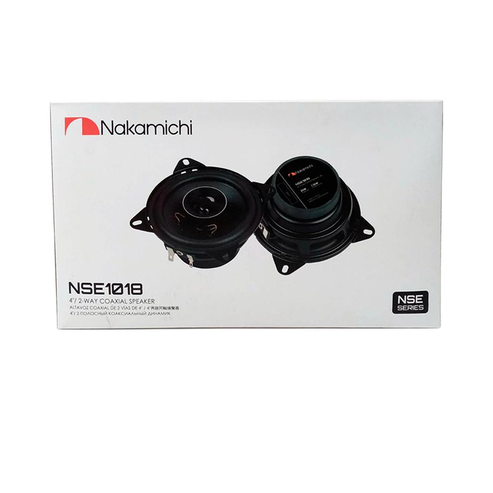 Foto 2 | Bocinas Coaxiales Nakamichi NSE1018 color Negro 4 " 130 W 4 OHMS