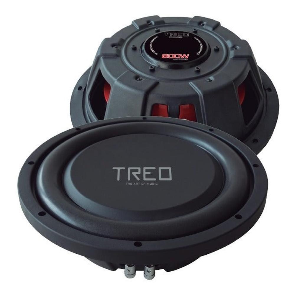 Foto 2 pulgar | Subwoofer Plano Treo Powerss12 color Negro 12 " 800 W 4 OHMS Doble Bobina